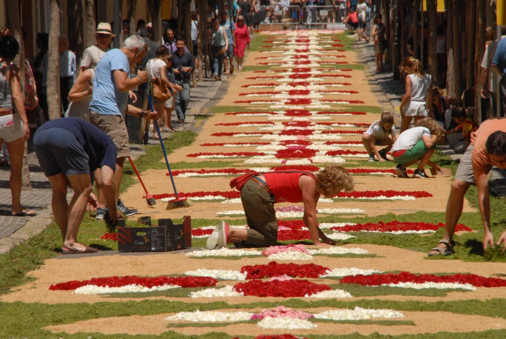 Corpus Sitges'15. Alfombra floral