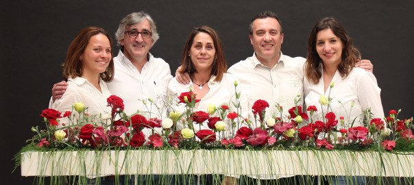 Ideas para el Día de la Madre. Demostración floral de Juan Chamorro en Flores El Calé